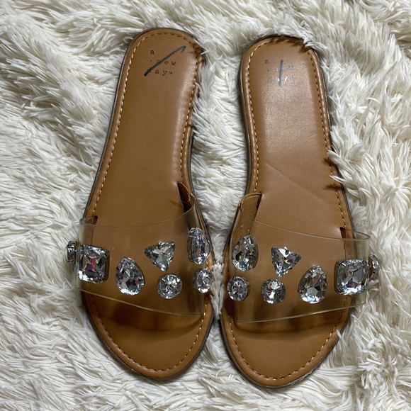 a new day Shoes - Bling clear A New Day sandals